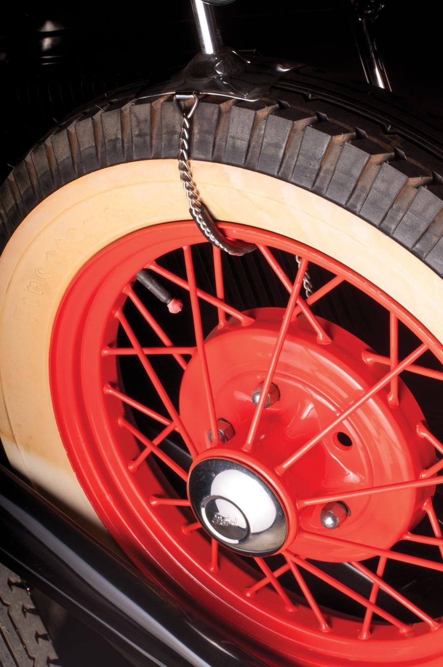 Колеса Ford Model A Roadster (40B) 1930 года  (фото 36 из 63)